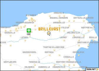 map of Brillevast
