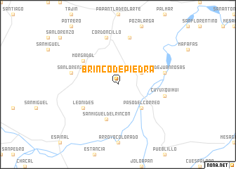 map of Brinco de Piedra