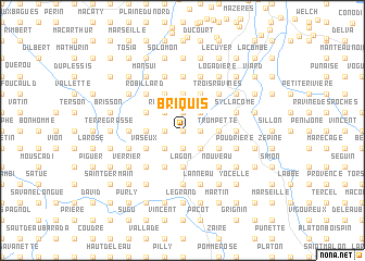 map of Briquis