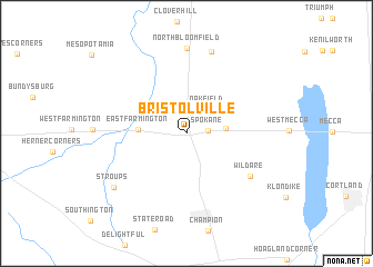 map of Bristolville
