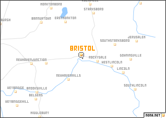 map of Bristol