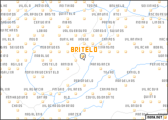 map of Britelo