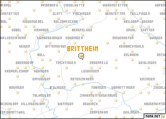 map of Brittheim