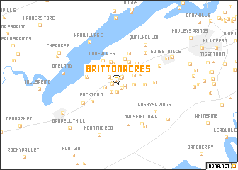 map of Britton Acres