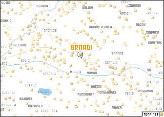 map of Brnadi