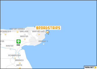 map of Broadstairs
