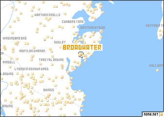map of Broadwater