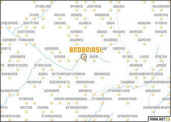 map of Brobriasi