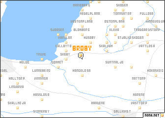 map of Broby