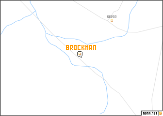 map of Brockman