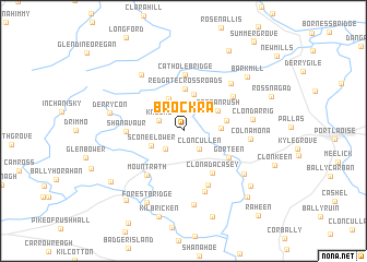 map of Brockra