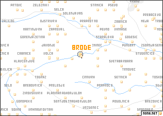 map of Brode