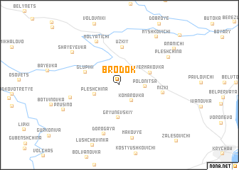 map of Brodok