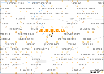 map of Brodowo Kuce