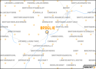 map of Broglie