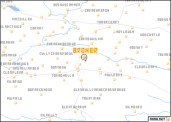 map of Broher