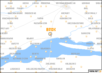 map of Brok