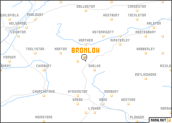 map of Bromlow