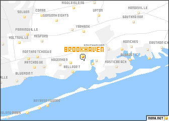 map of Brookhaven