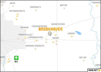 map of Brookhaven