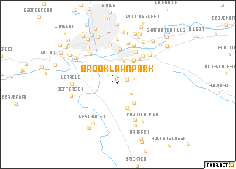 map of Brooklawn Park