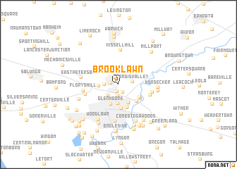 map of Brooklawn