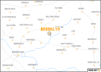 map of Brooklyn