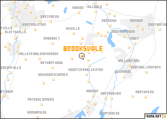 map of Brooksvale