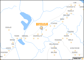 map of Brouda