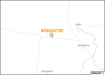 map of Broughton