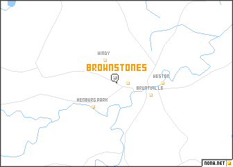 map of Brown Stones