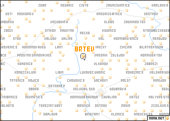 map of Brtev