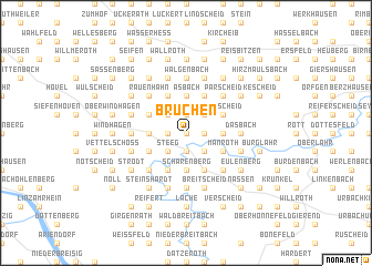 map of Brüchen