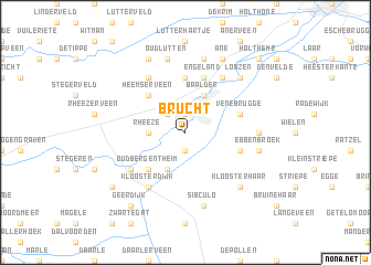 map of Brucht