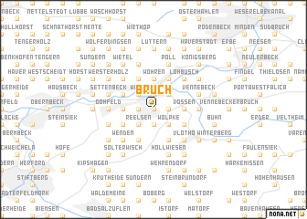 map of Bruch