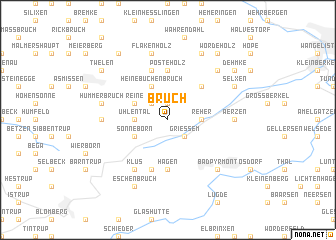map of Bruch