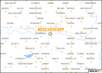 map of Brückenkopf
