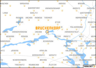 map of Brückenkopf