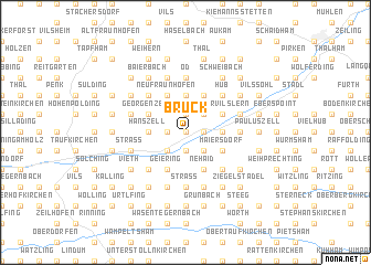 map of Bruck