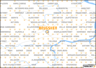 map of Brugsken