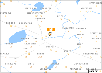 map of Brui