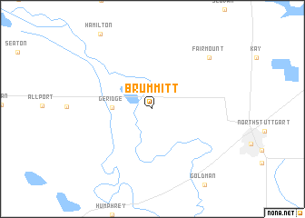 map of Brummitt