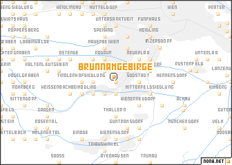 map of Brunn am Gebirge