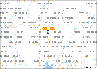 map of Brunnhof