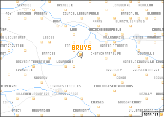 map of Bruys