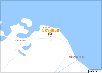 map of Bryansk