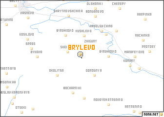 map of Brylëvo