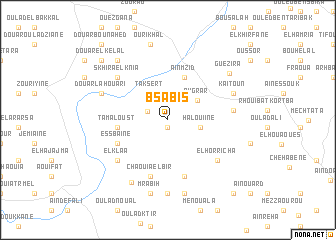 map of Bsabis