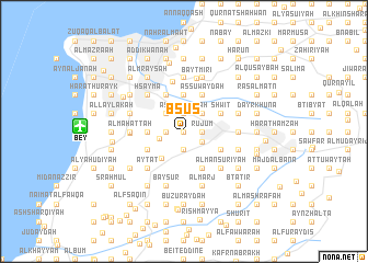 map of Bsūs