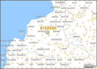 map of Bterrâm
